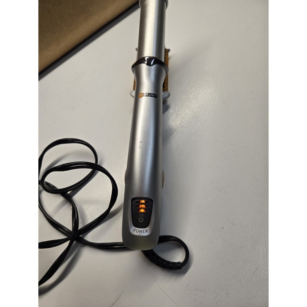 INSTYLER Rotating Hot Curling Iron Hair 1.25" Barrel Smoother Model IS1001